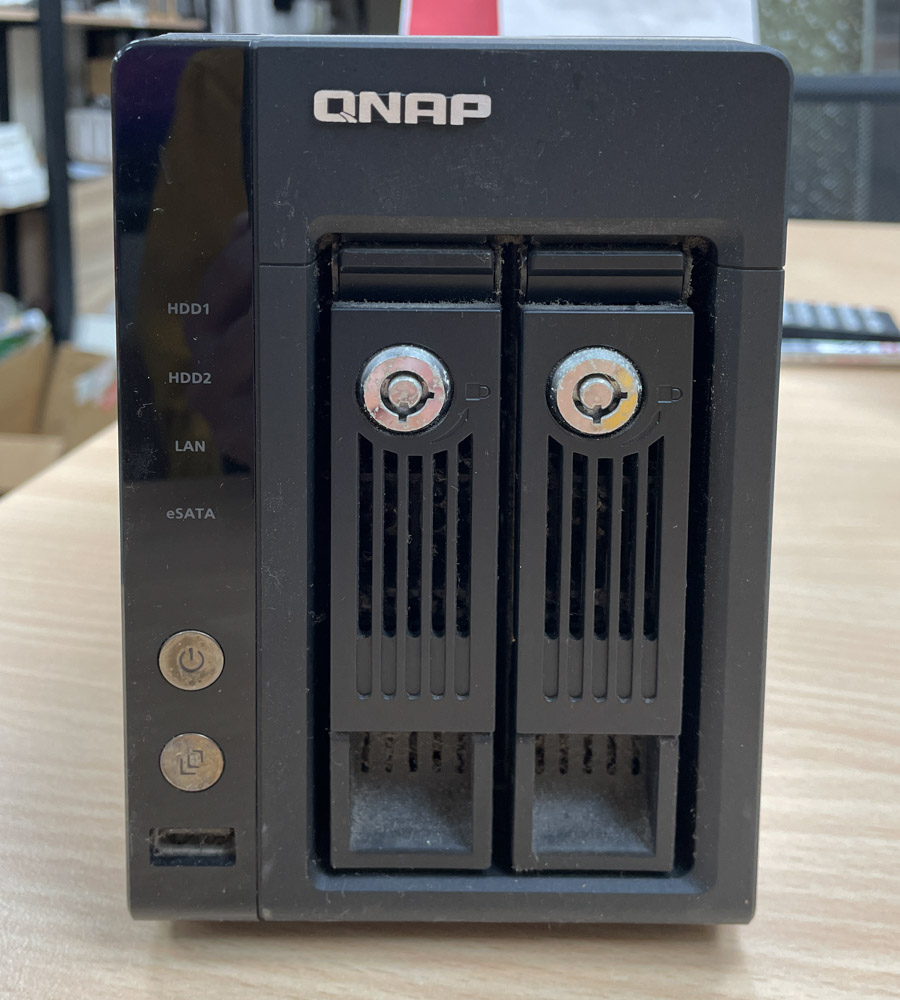 QNAP-TS-239 Pro ll+NAS-data-recovery