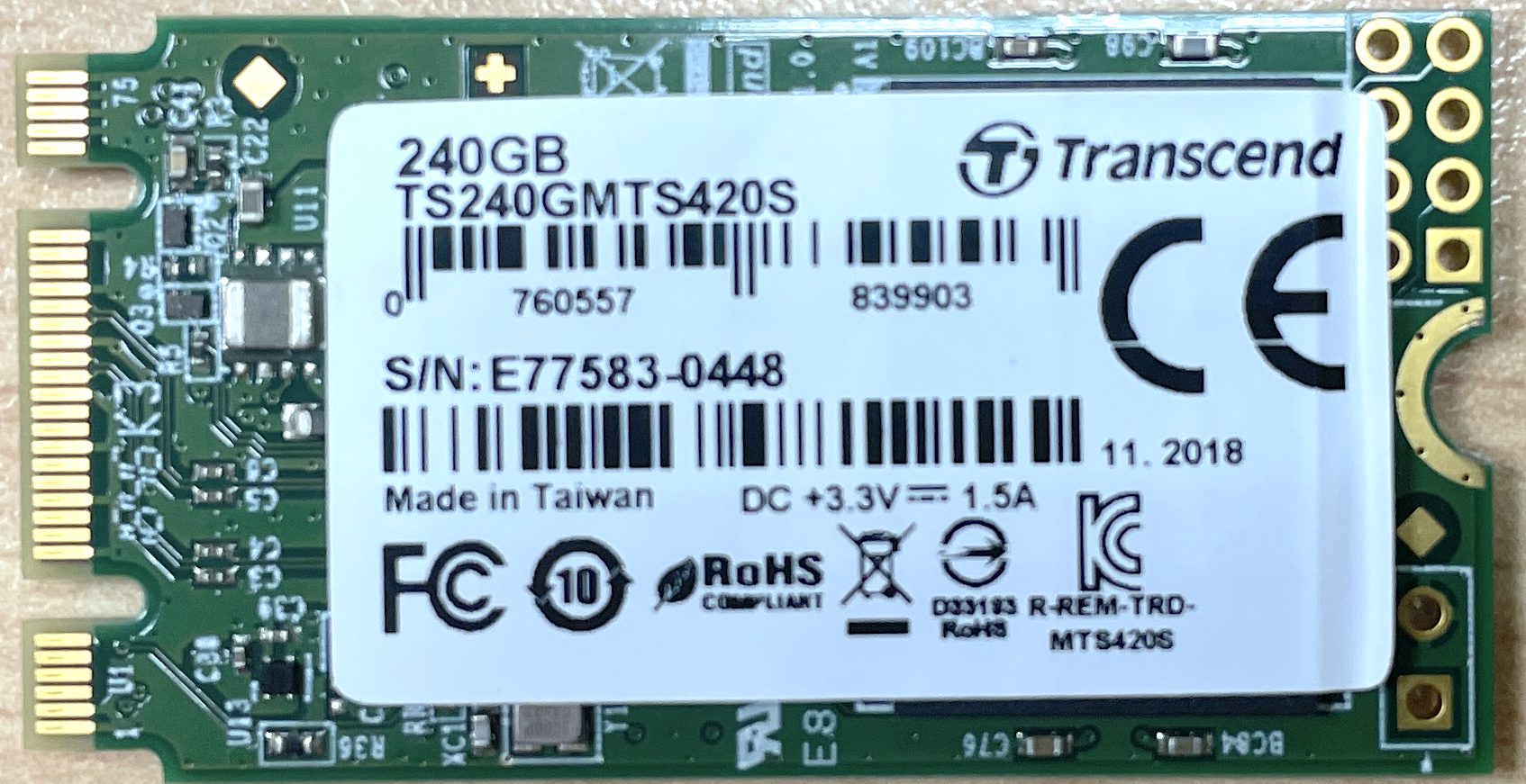 Transcend TS240GMTS420S 240GB