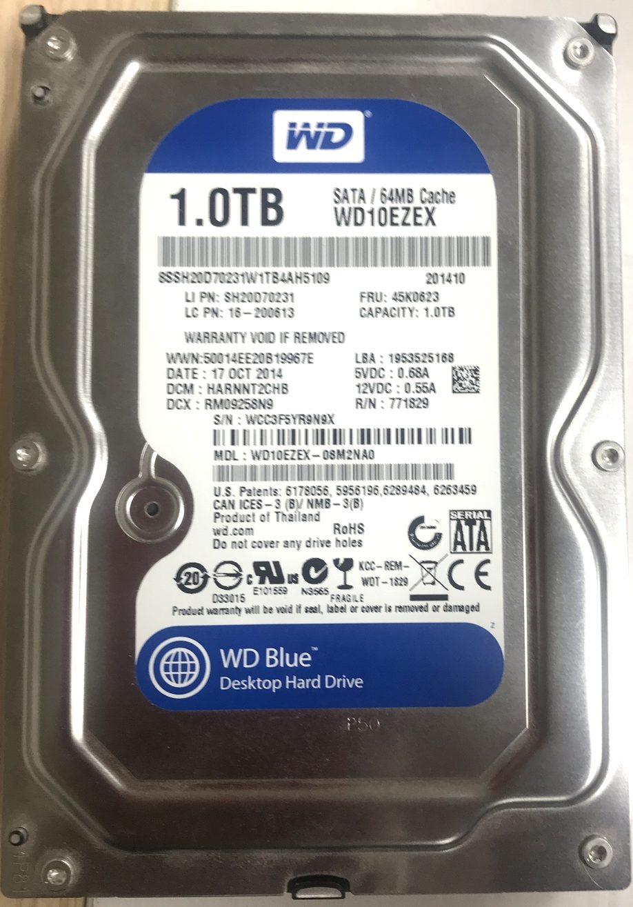 WD WD10EZEX 1TB